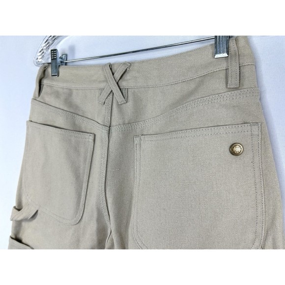 Honor The Gift Pants Men's 30x31.5 Double Knee Carpenter Heavy Canvas Tan - Picture 4 of 8
